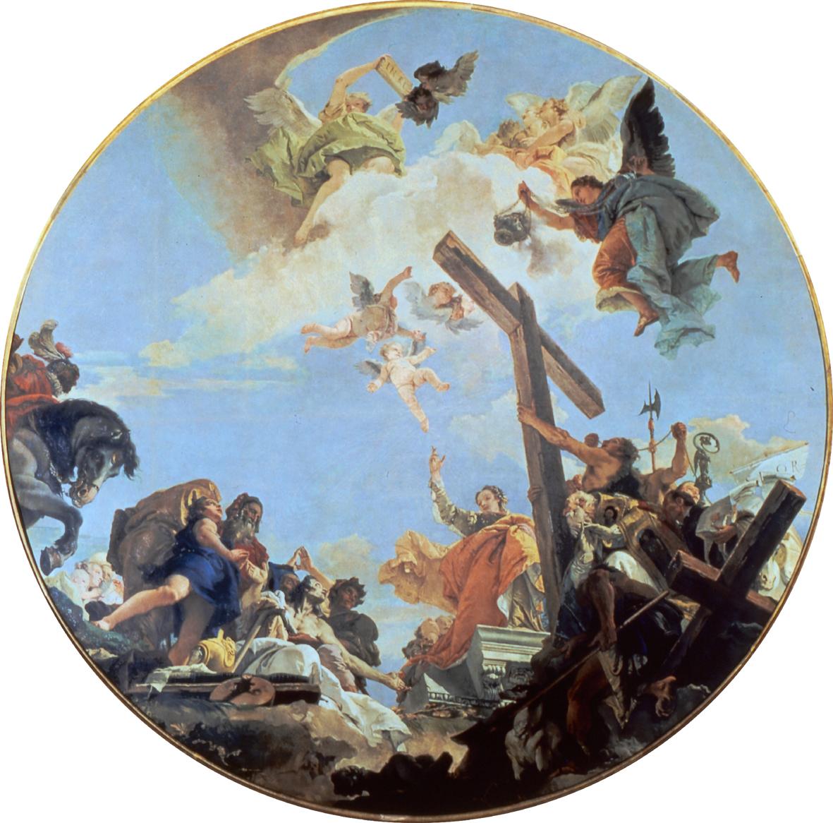 La scoperta della vera Croce e Sant'Elena