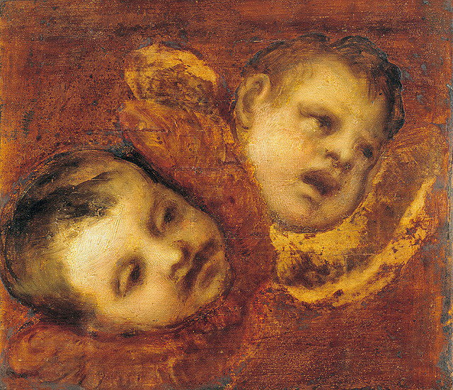 cherubini (dipinto, elemento d'insieme) di Vecellio Tiziano (e aiuti) (secc