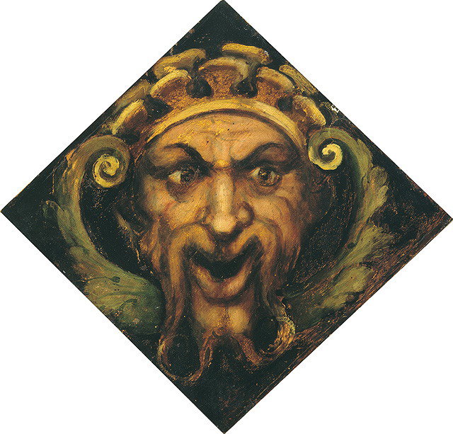 mascherone (dipinto, elemento d'insieme) by Vecellio Tiziano (e bottega) (s