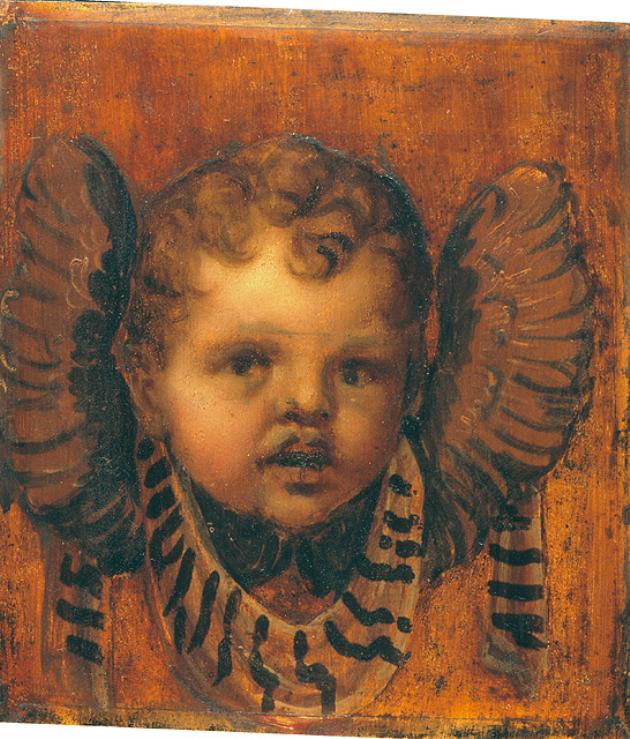 cherubino (dipinto, opera isolata) di Vecellio Tiziano (prima met&agrave; sec. X