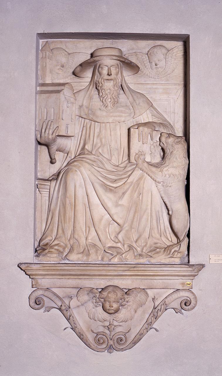 San Girolamo (rilievo) di Buora Giovanni di Antonio (fine sec. XV)