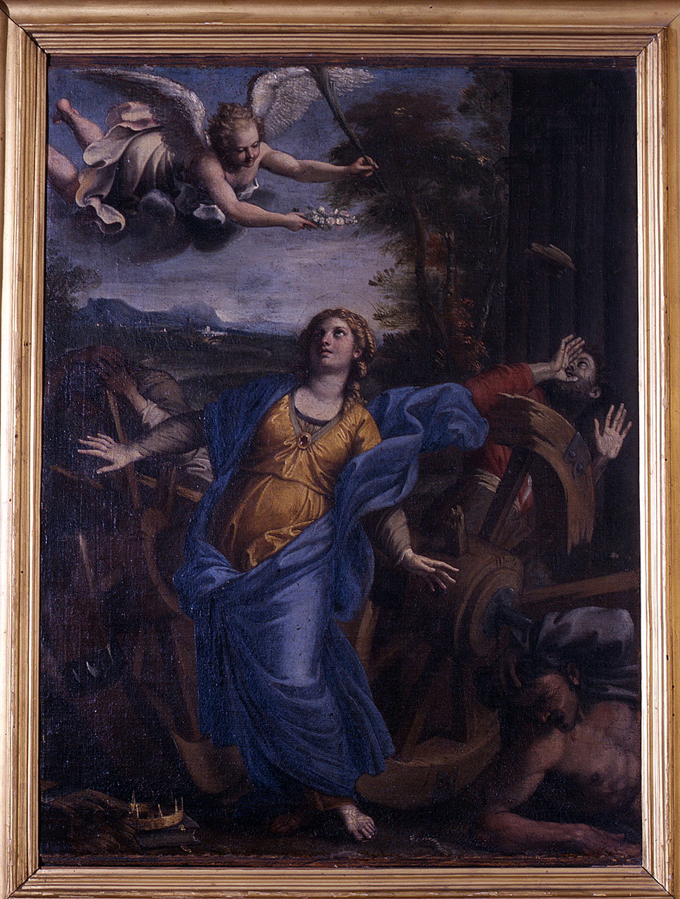 martirio di Santa Caterina d'Alessandria (dipinto) di Carracci Annibale (se