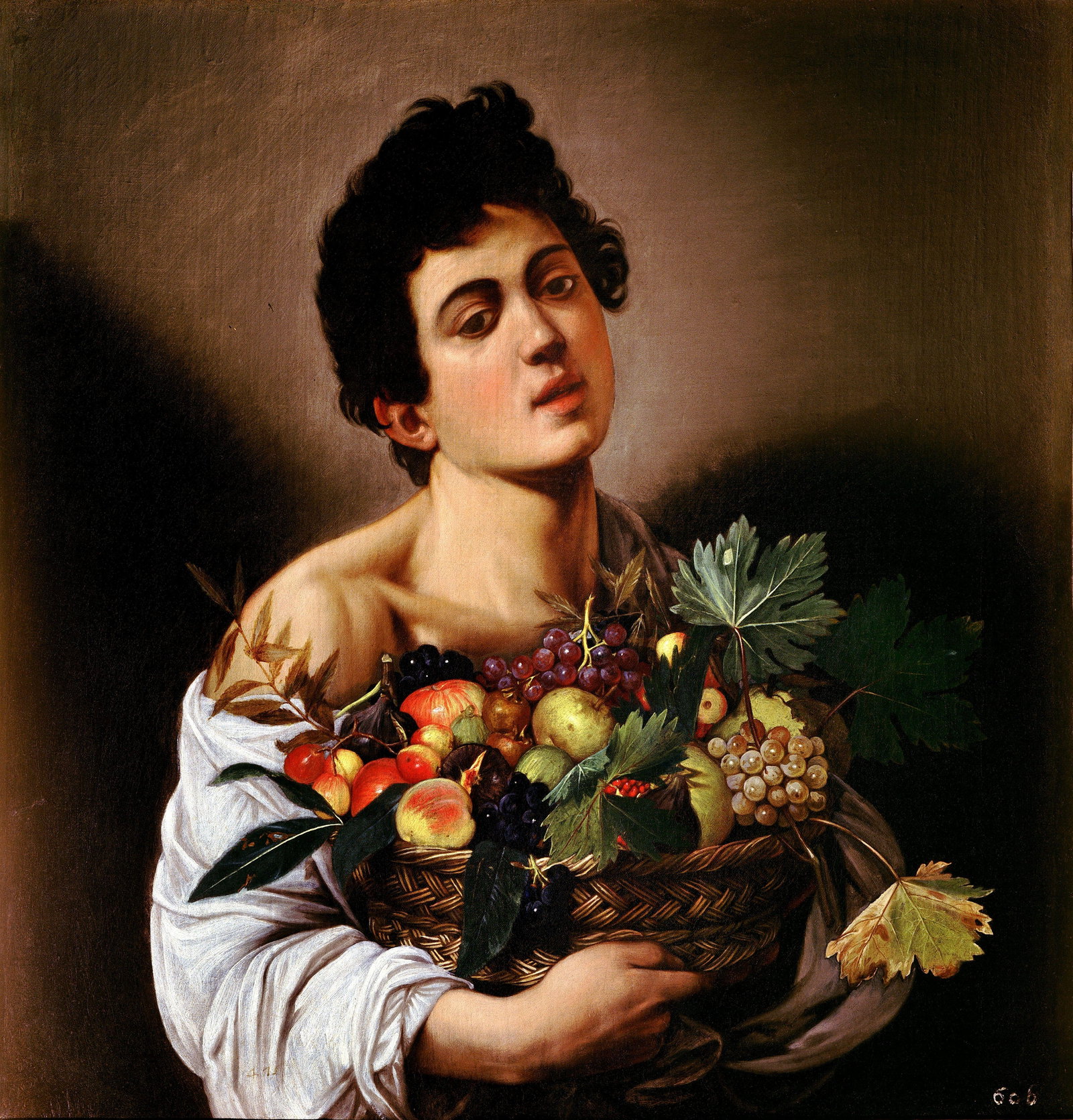 giovane con canestra di frutta (dipinto) by Merisi Michelangelo detto Caravaggio