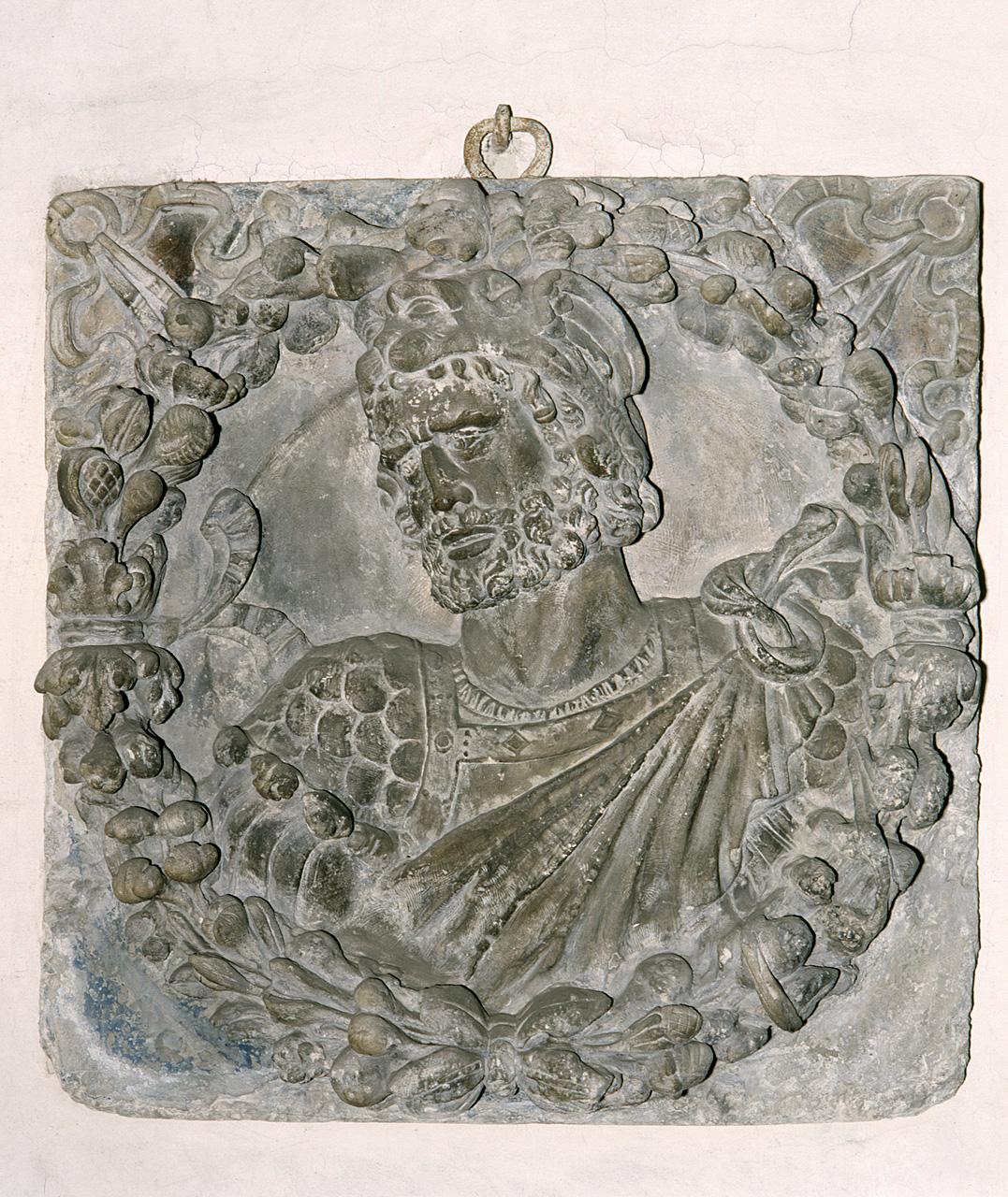 busto di Enea (rilievo) by Niccol&ograve; dell'Arca (cerchia) (seconda met&