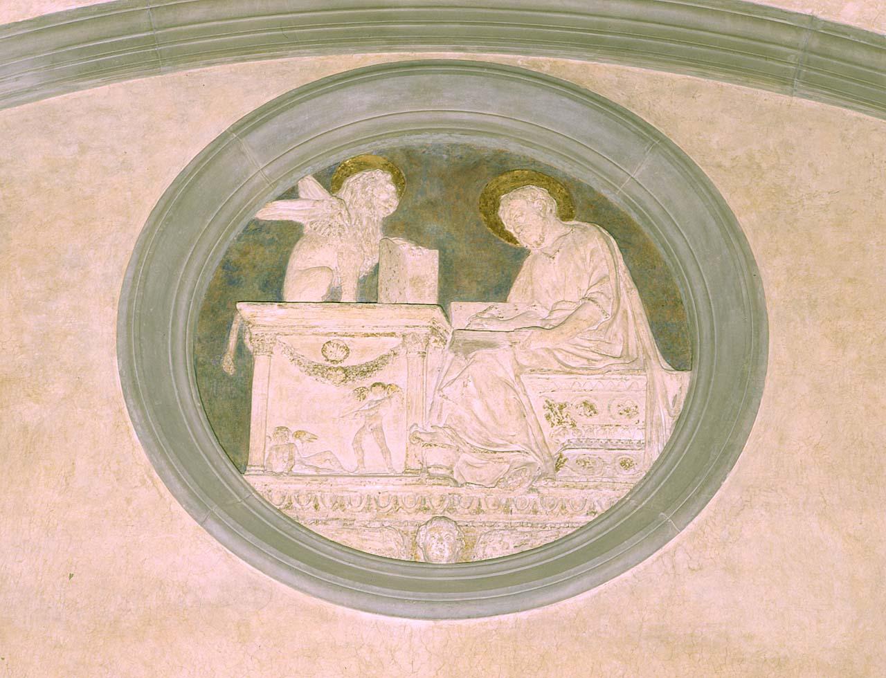 San Marco Evangelista (rilievo) di Bardi Donato detto Donatello (sec. XV)