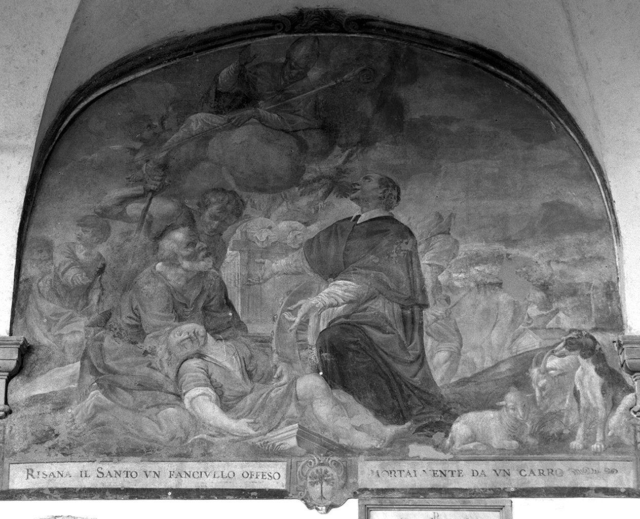 episodio della vita di San Tommaso da Villanova (dipinto) by Franceschini Baldas