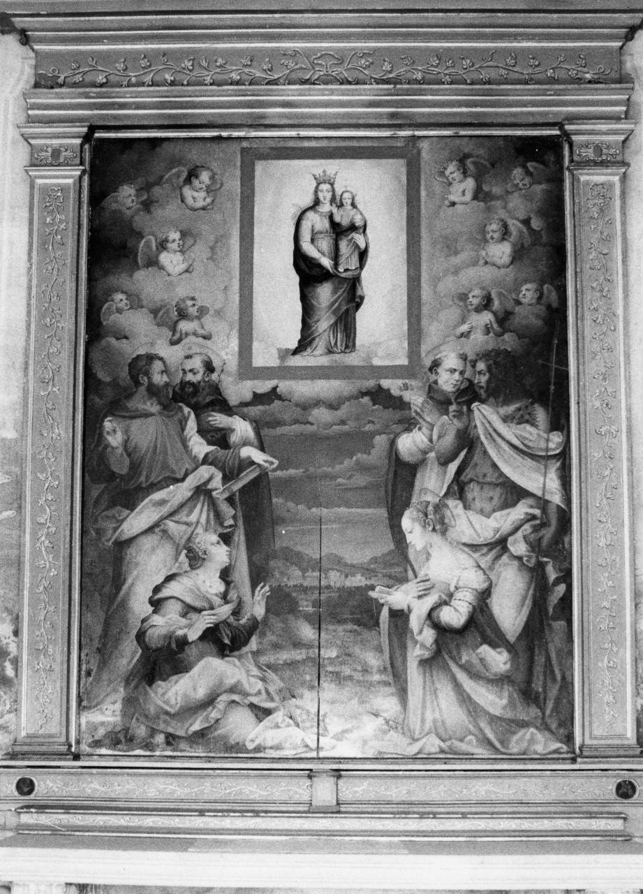 Madonna con Bambino e Santi (dipinto) di Tosini Michele di Ridolfo del Ghirlanda