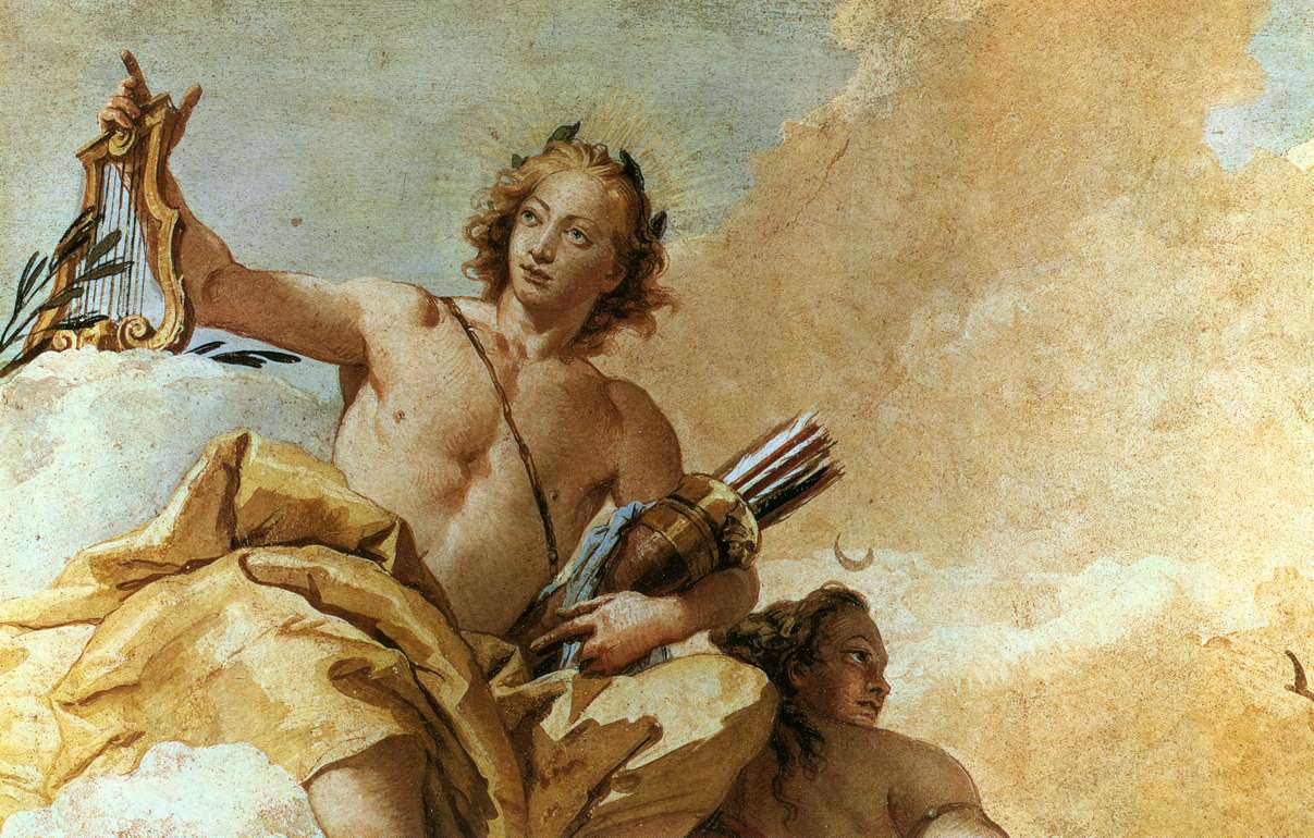 Apollo e Diana (dipinto, elemento d'insieme) by Tiepolo Giovanni Battista (