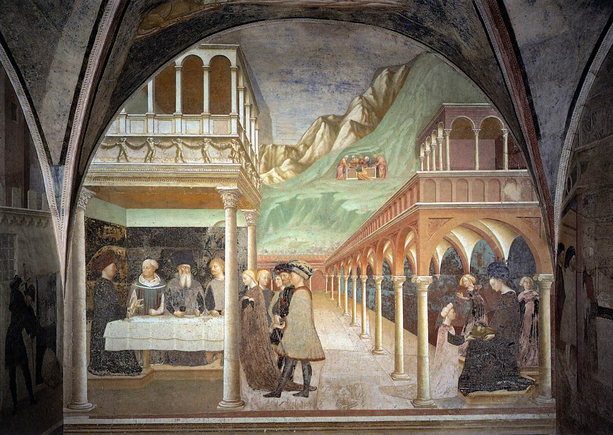 banchetto di Erode, Salome consegna la testa di San Giovanni Battista a Erodiade