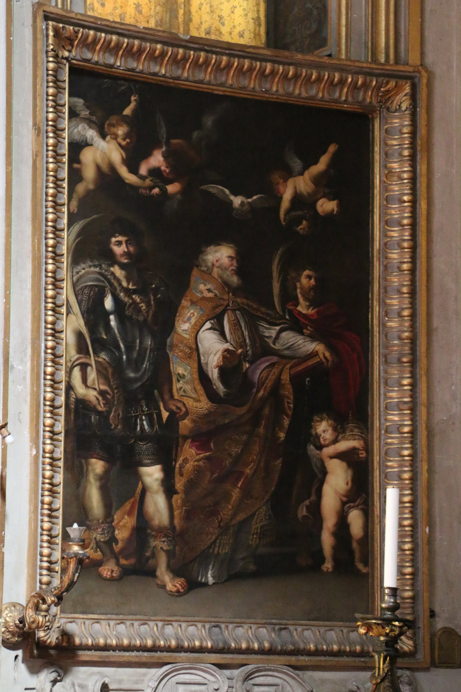 Gregorio with Mauro and Papia