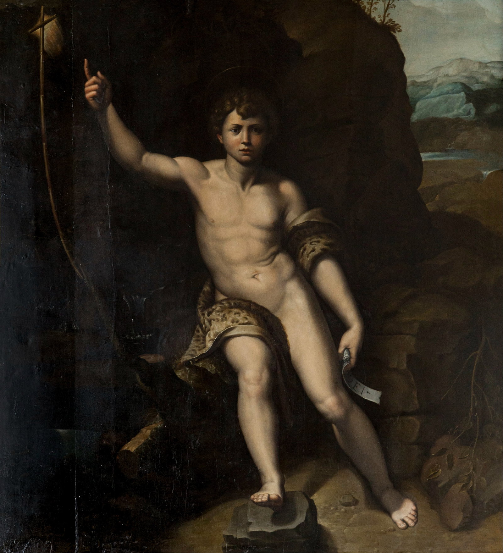 San Giovanni Battista nel deserto