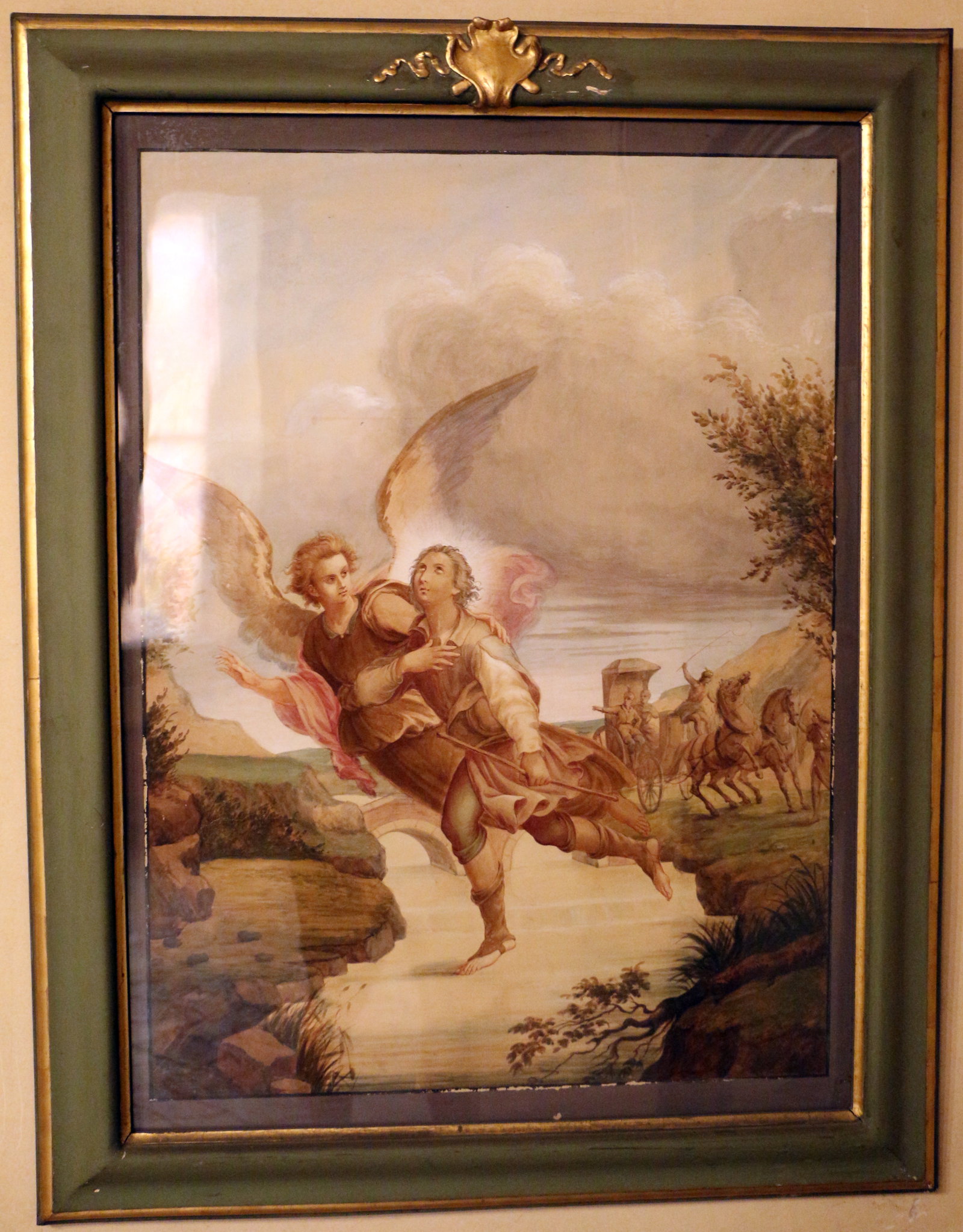 Bozzetti a tempera per le storie di san stanislao 