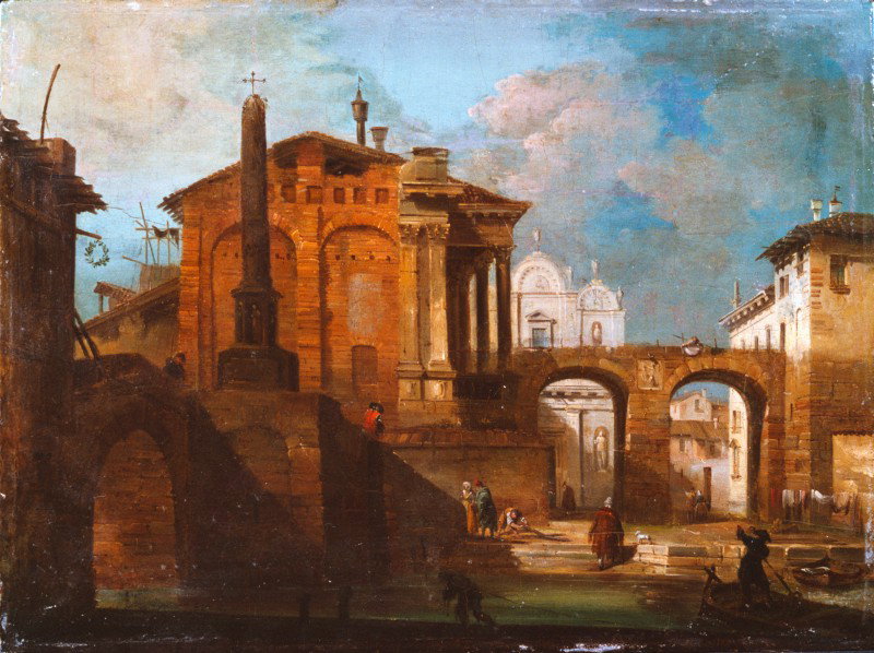 Veduta di fantasia
