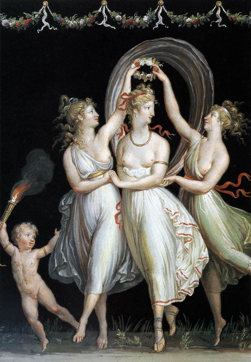 Le tre Grazie danzanti