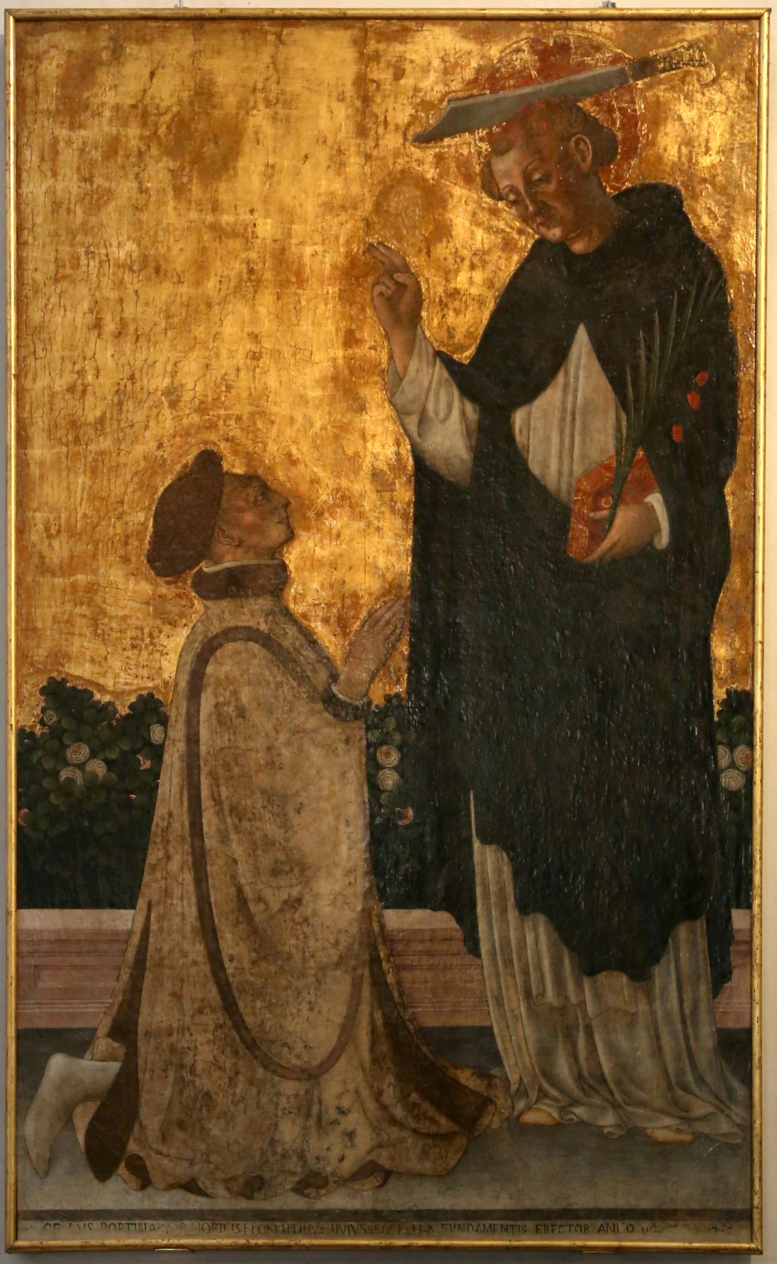 pigello portinari in adorazione di san pietro martire