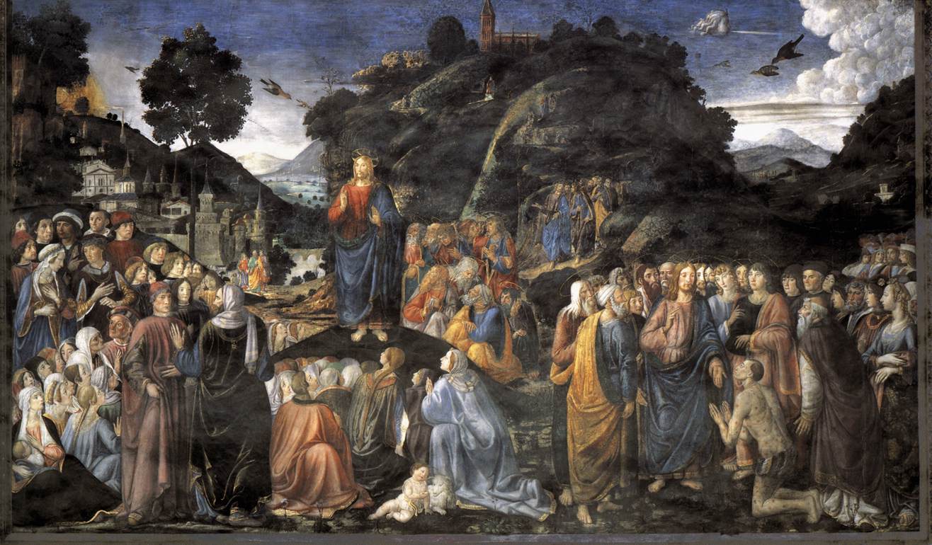 Discorso della montagna e guarigione del lebbroso