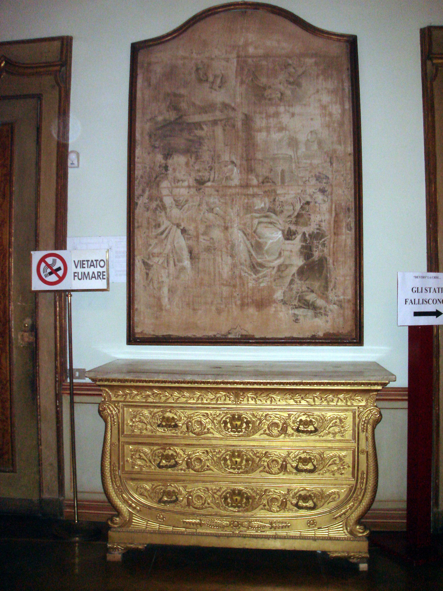 4325 - Milano - Palazzo Clerici - Corridoio - Foto Giovanni Dall'Orto, 2-Ap