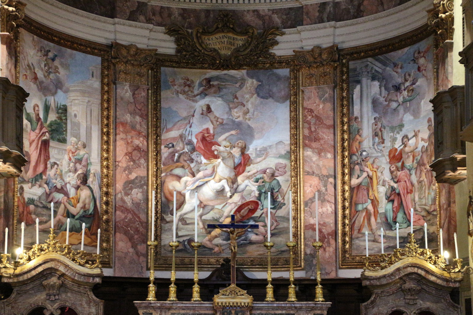 Luigi garzi, conversione, predicazione e martirio di san paolo
