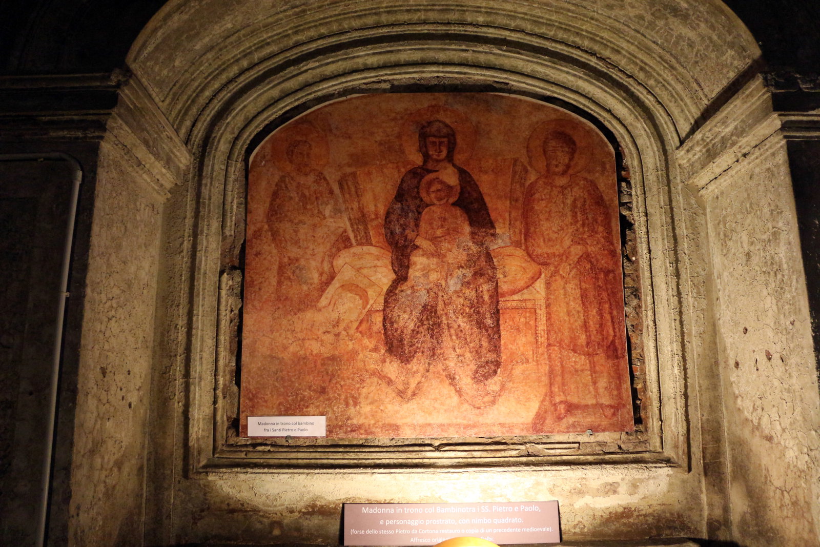 Santa maria in via lata, sotterranei del II-III secolo, 05