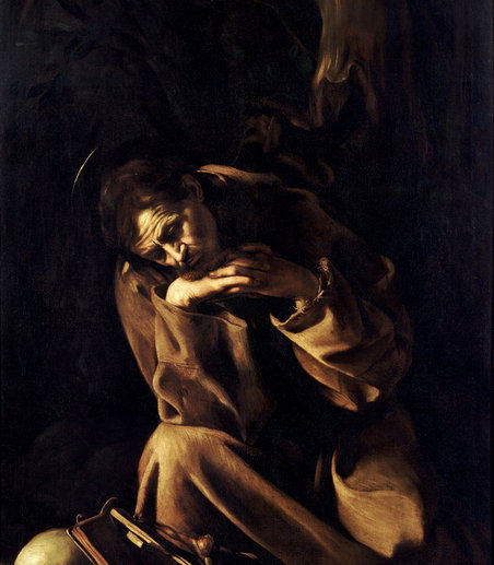 San Francesco in meditazione