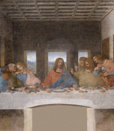 ultima cena (dipinto, elemento d'insieme) by Leonardo da Vinci (sec. XV)