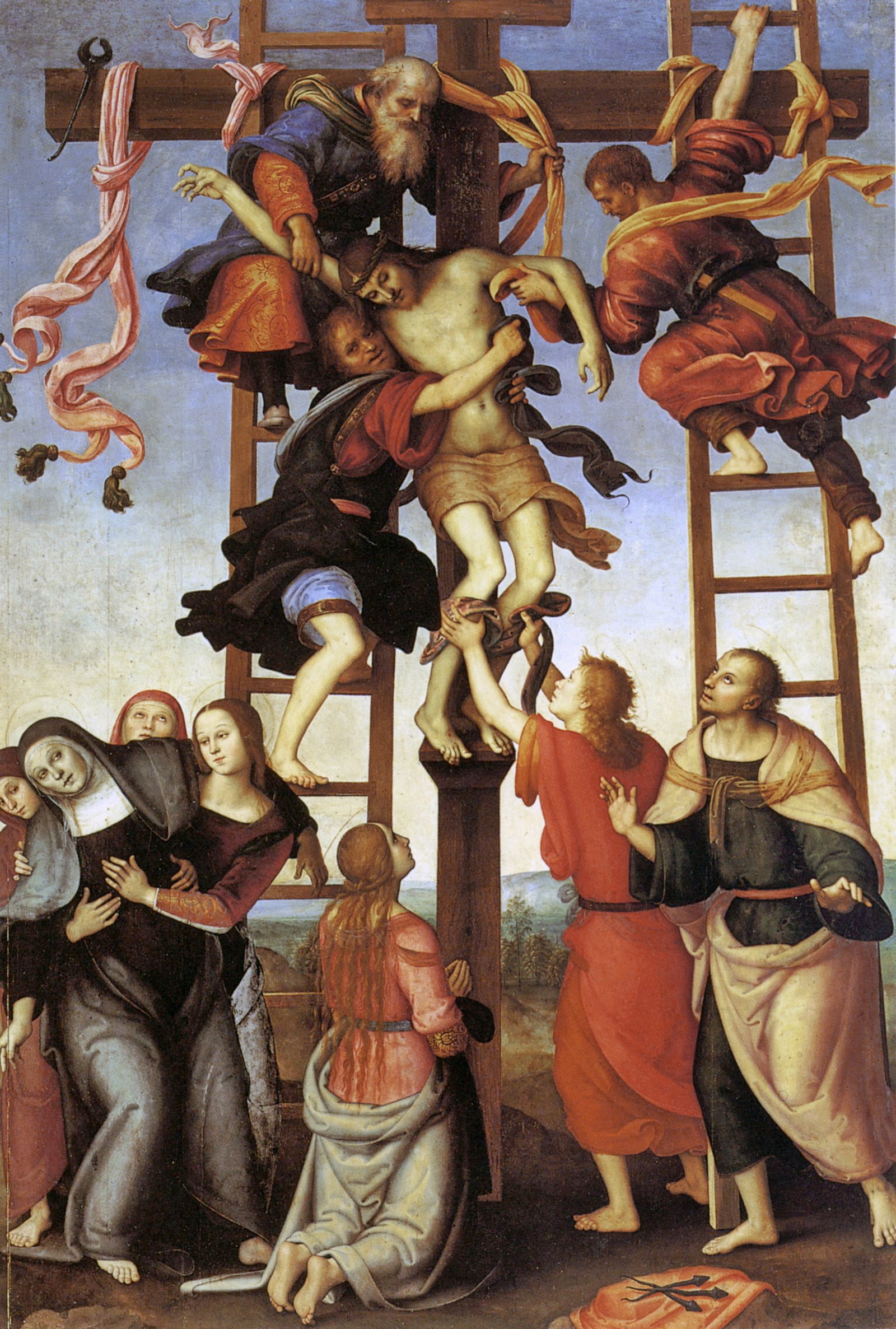 deposizione di Cristo dalla croce (dipinto) by Vannucci Pietro detto Perugino, L