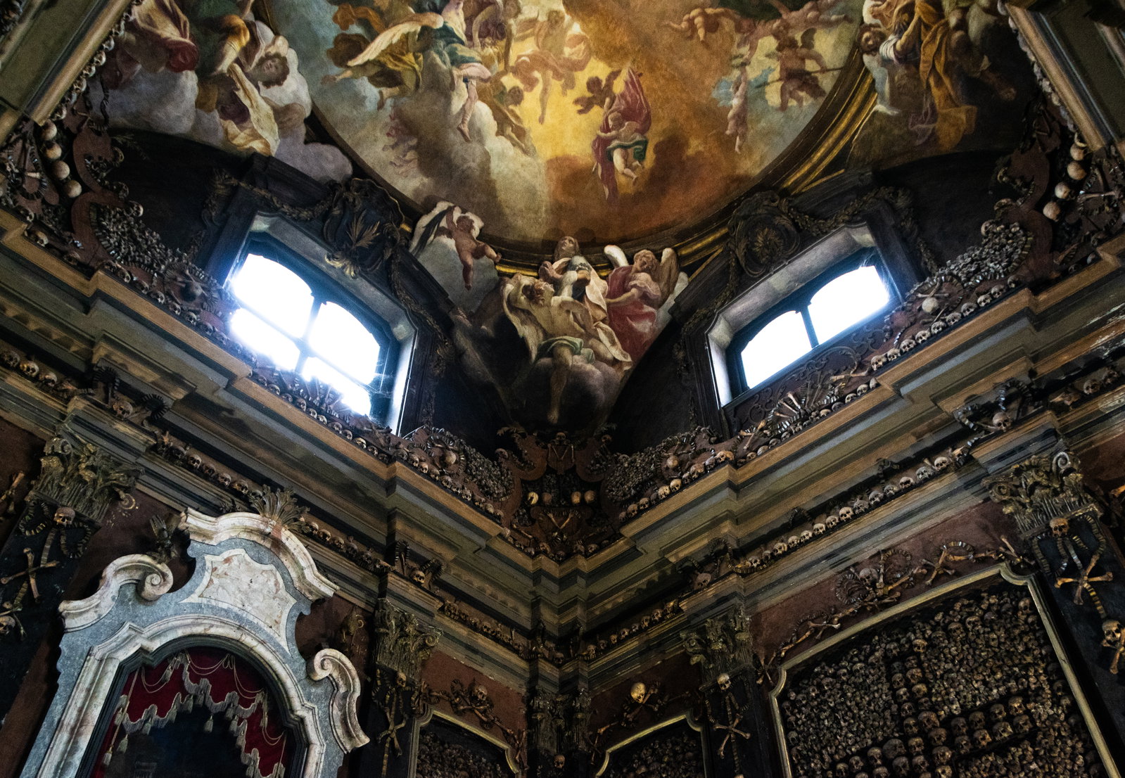Corner and Pendentive of the Ossuary of San Bernardino alle Ossa, Milan