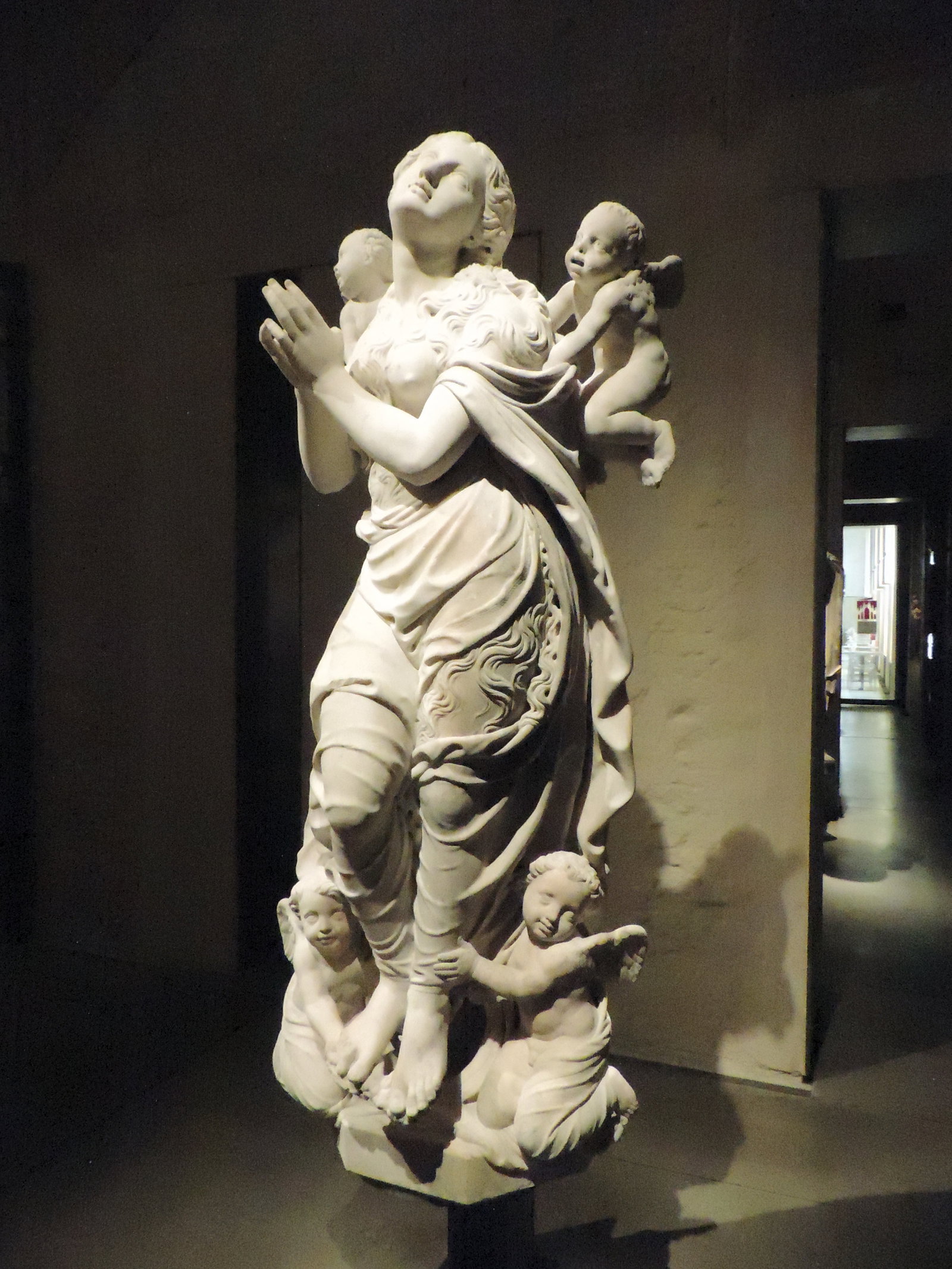 Maddalena trasportata dagli angeli