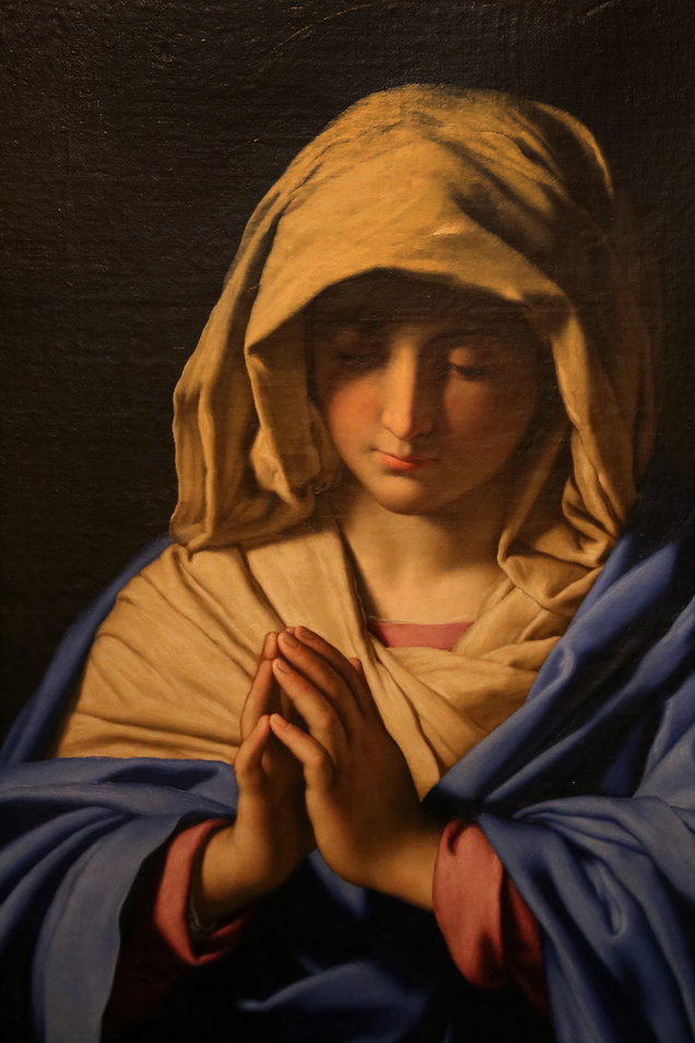 Madonna orante (dipinto) di Salvi Giovanni Battista detto Sassoferrato (sec. XVI CC BY 3.0 | Giovanni Battista Salvi da Sassoferrato