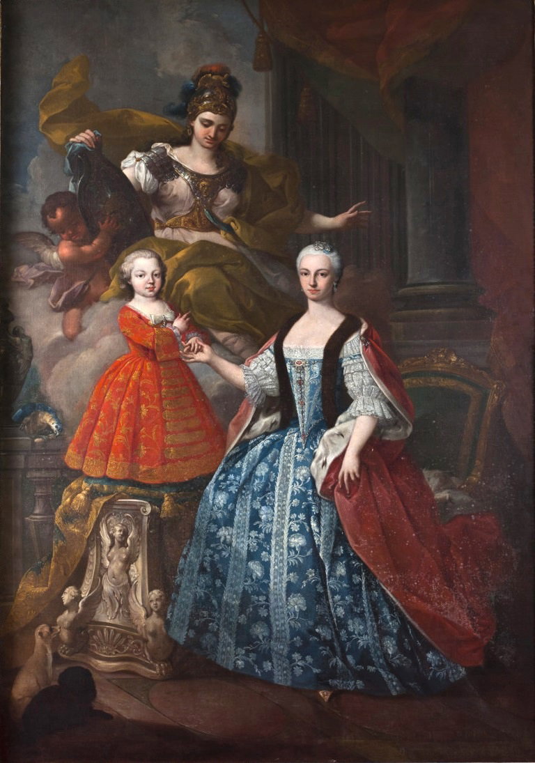 ritratto di Maria Antonia Ferdinanda di Savoia