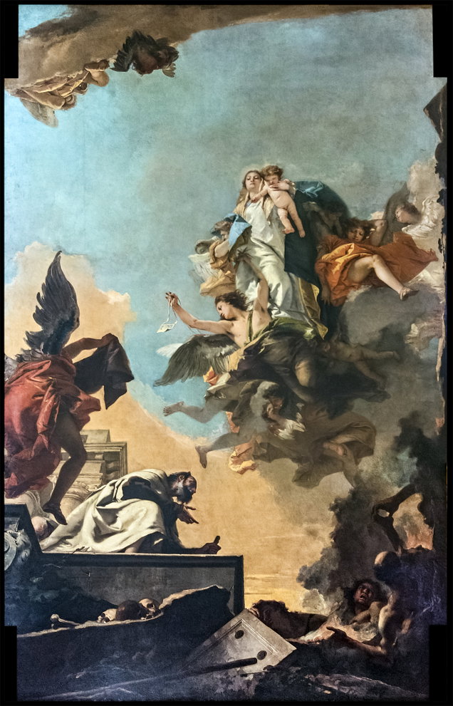 Tiepolo Giambattista sala capitolare  Public domain
