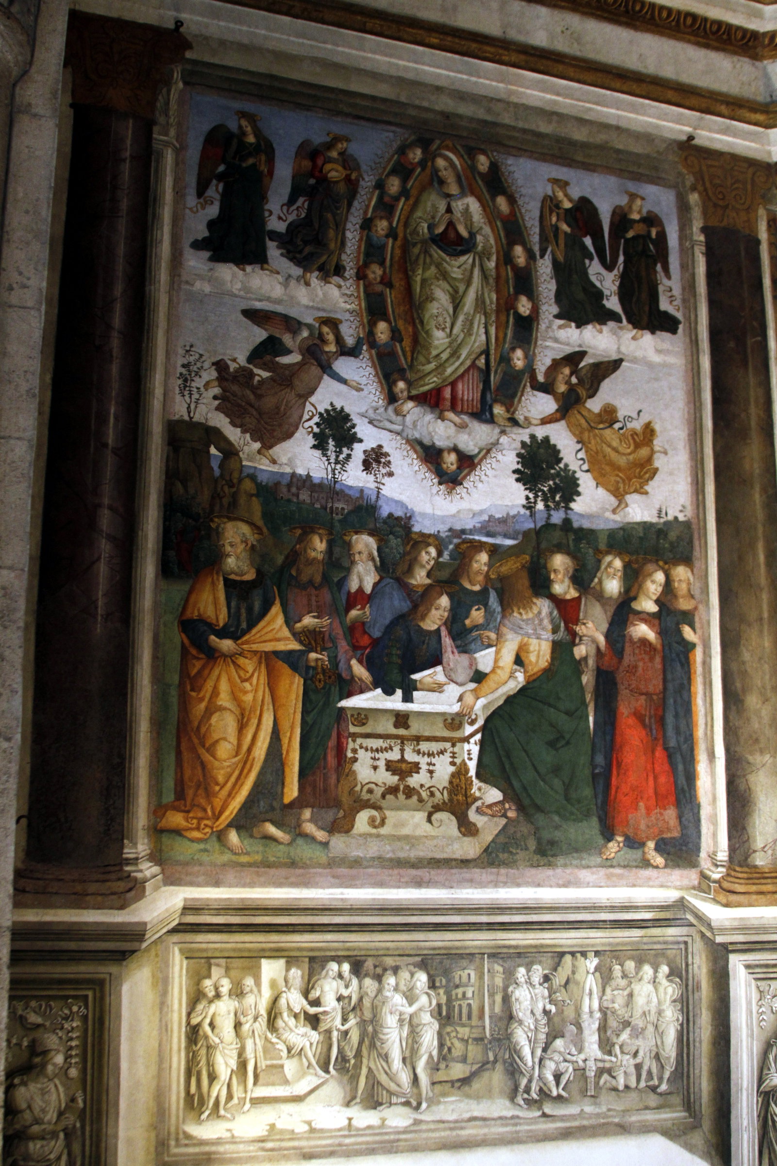 Assumption of Mary - Basso della Rovere Chapel - Santa Maria del Popolo - Rome 2