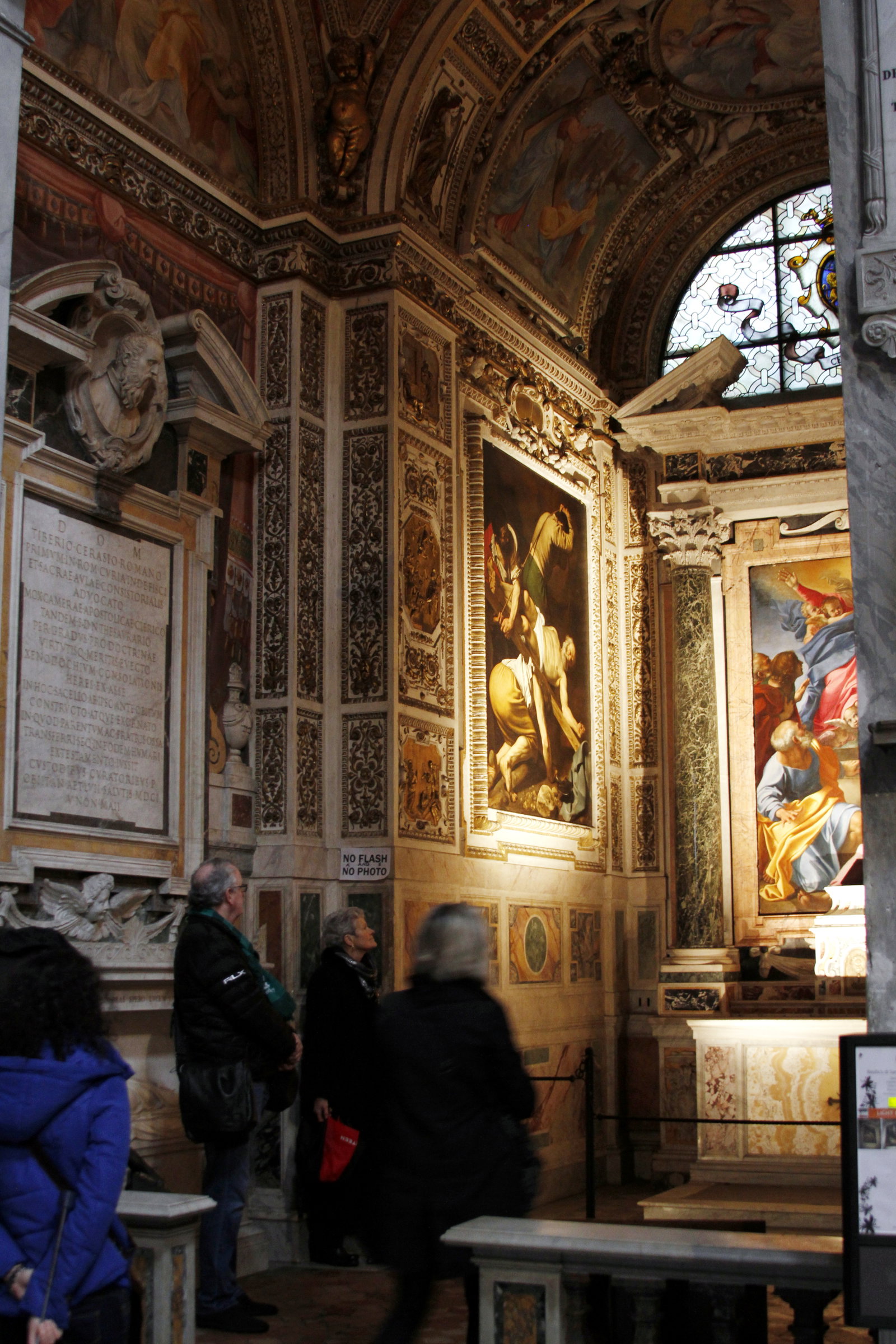 Cerasi Chapel - Santa Maria del Popolo - Rome 2015