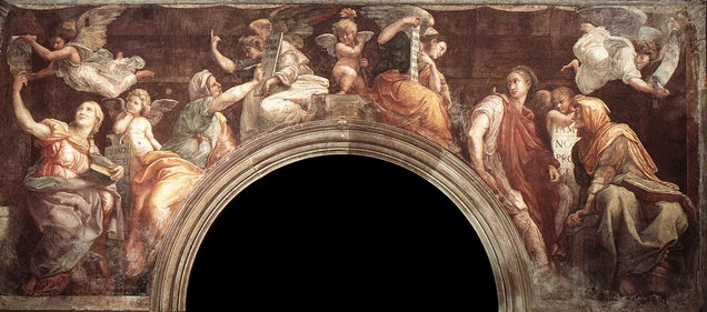 Sibille e angeli Public domain