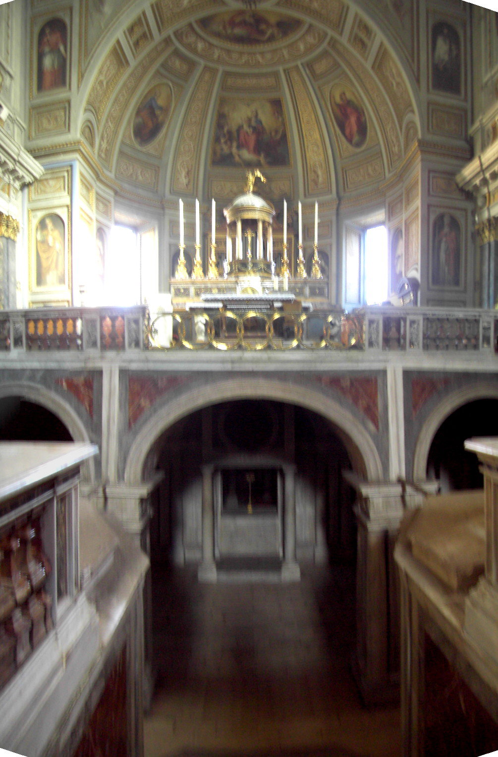 Monti - San Martino ai Monti - altar maggiore e cripta 3058-9