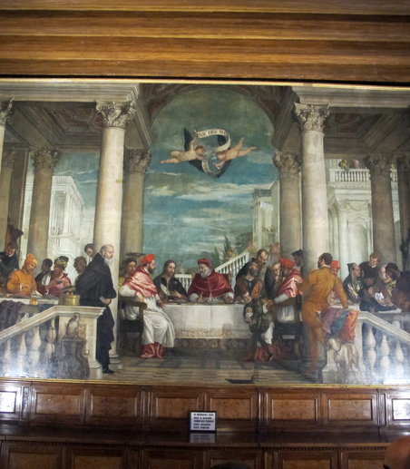 Paolo veronese, cena di S gregorio 