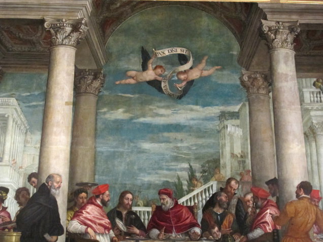 Paolo veronese, cena di S gregorio  CC BY-SA 3.0 | I, Sailko
