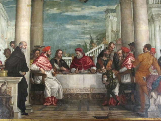 Paolo veronese, cena di S gregorio  CC BY-SA 3.0 | I, Sailko