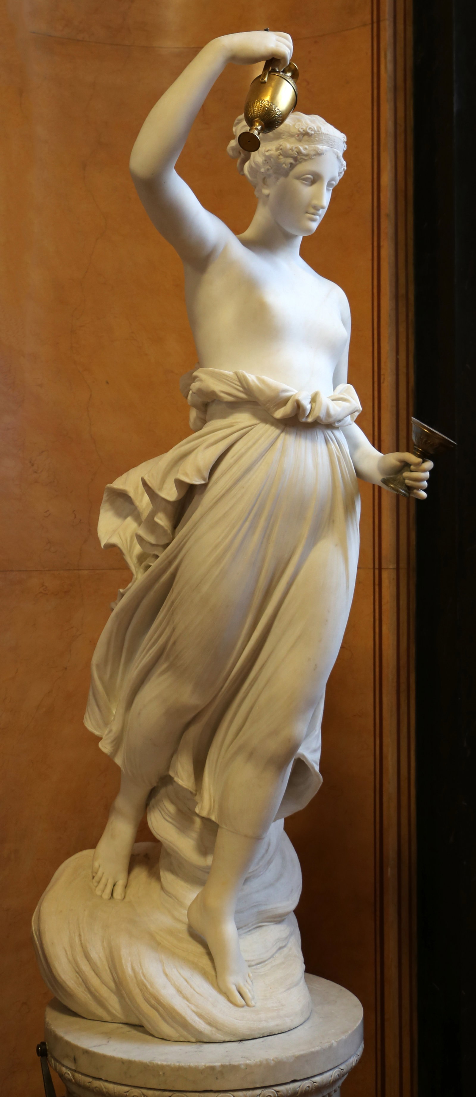 Ebe (statua) by Canova Antonio (fine sec. XVIII)