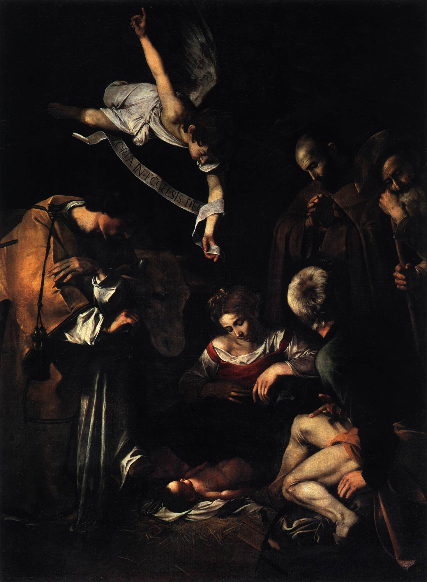 Nativit&agrave; con i santi Lorenzo e Francesco d'Assisi