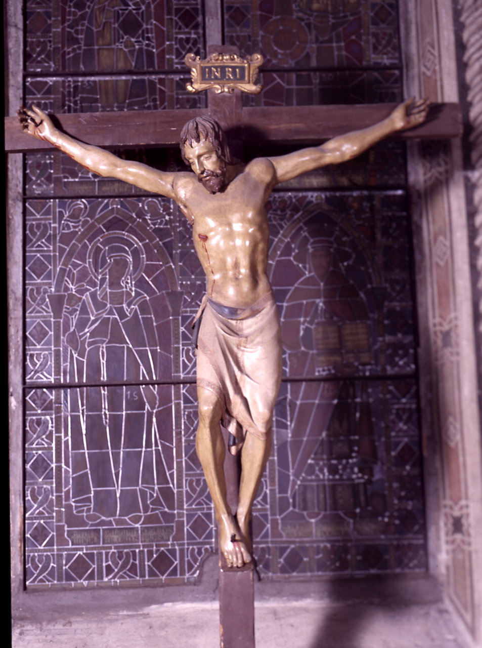 Cristo crocifisso (crocifisso) by Bardi Donato detto Donatello (sec. XV)