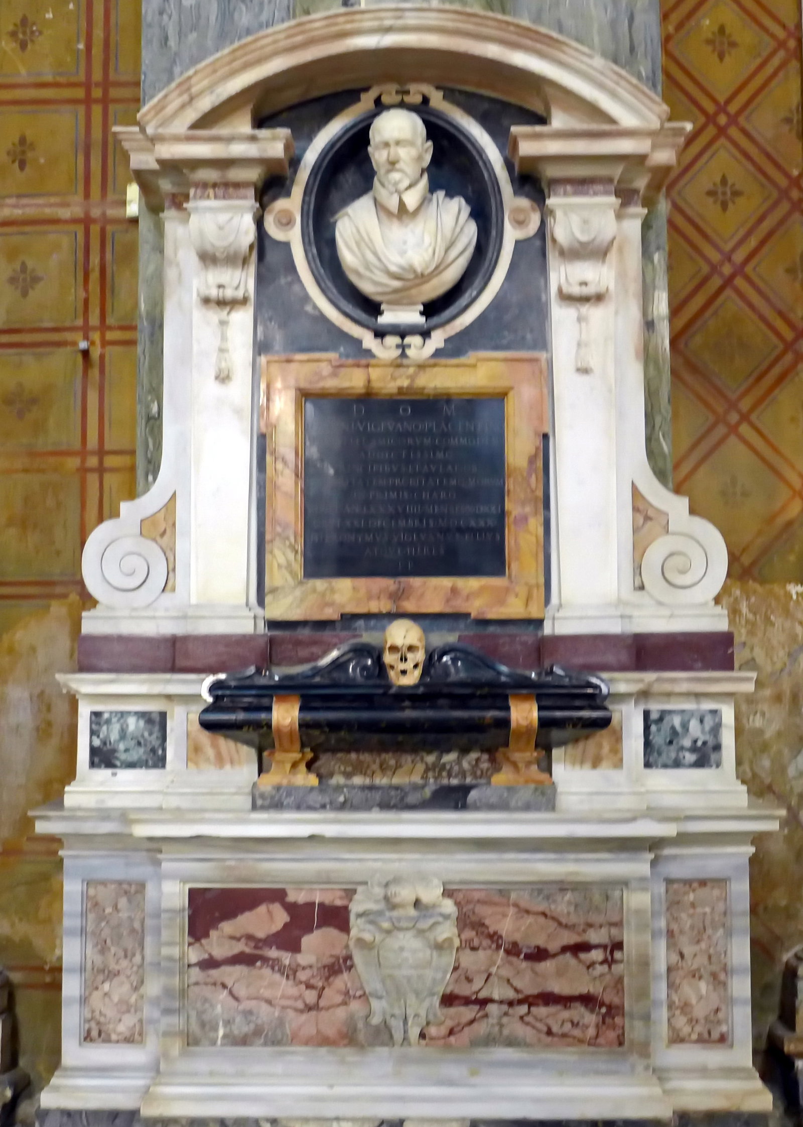 monumento funebre by Bernini Gian Lorenzo - ambito romano (sec. XVII, sec. XVII)