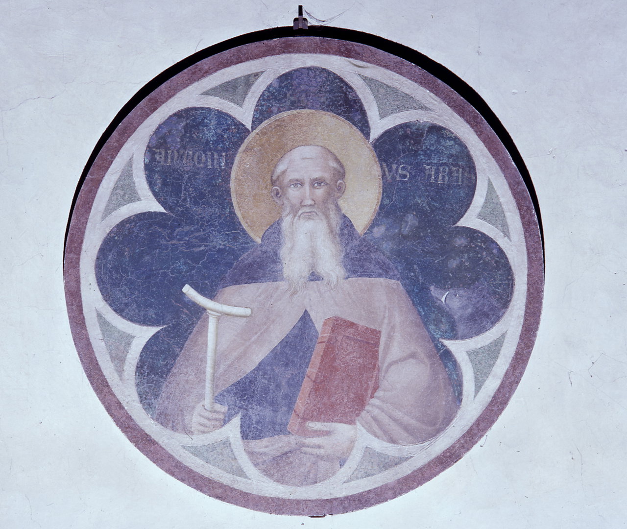 Sant'Antonio Abate (dipinto) di Giovanni del Biondo (sec. XIV)