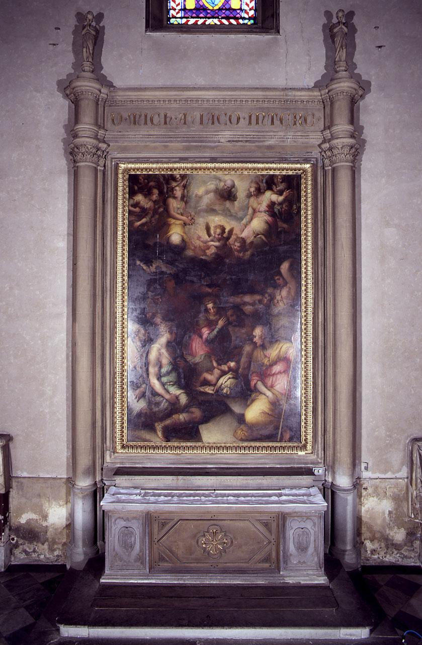 altare by Vasari Giorgio - produzione fiorentina (sec. XVI, sec. XIX)