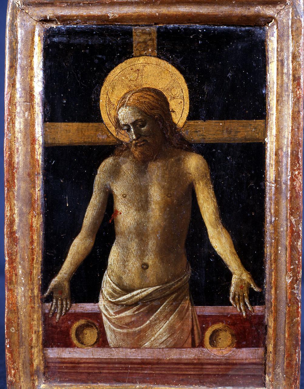 Cristo in piet&agrave; (dipinto) by Lippi Filippo (sec. XV)