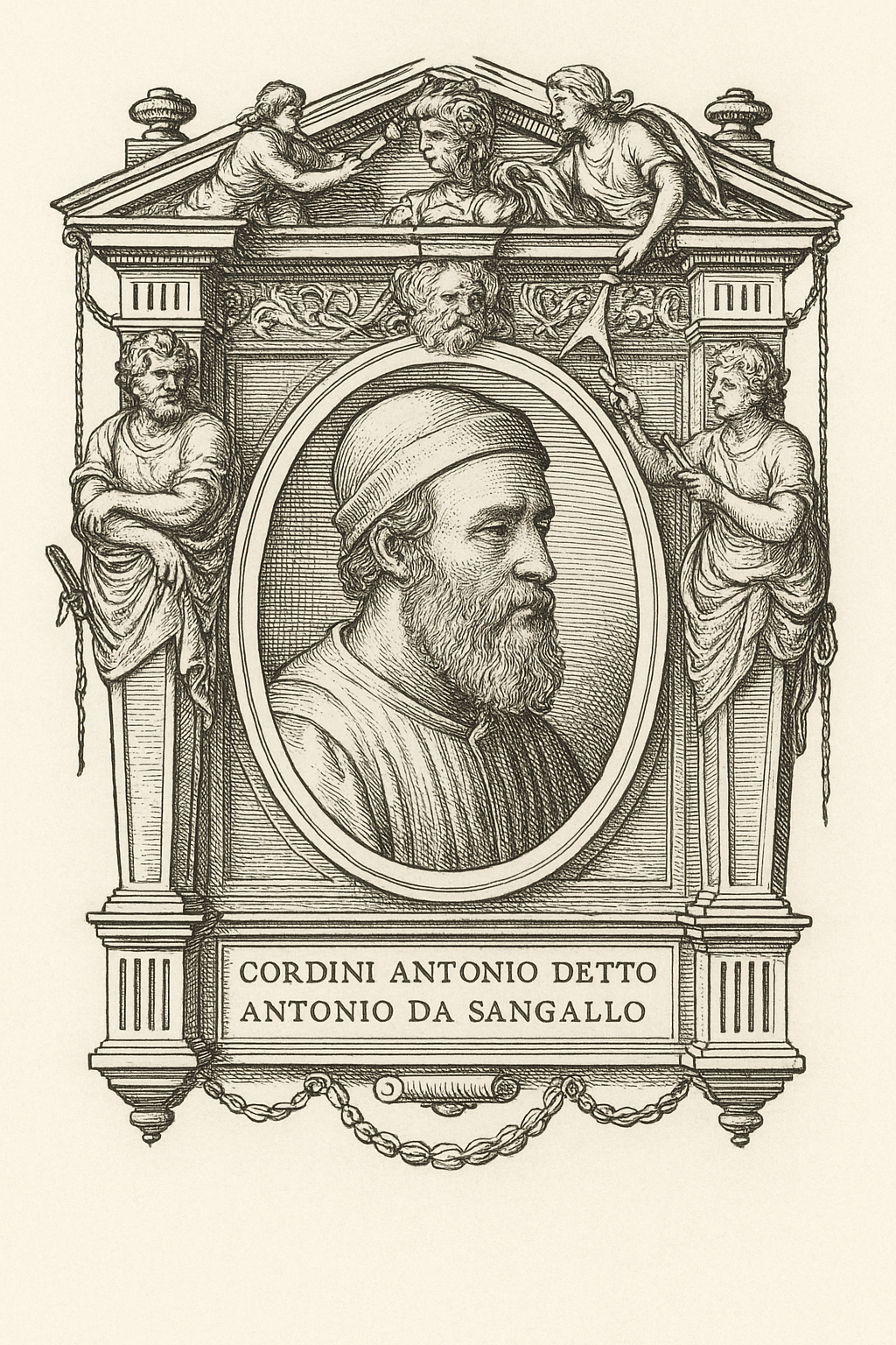 Cordini Antonio detto Antonio da Sangallo - 1484/ 1546