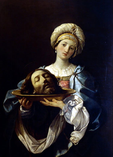 Salome con la testa di San Giovanni Battista sul piatto (dipinto) by Reni Guido 