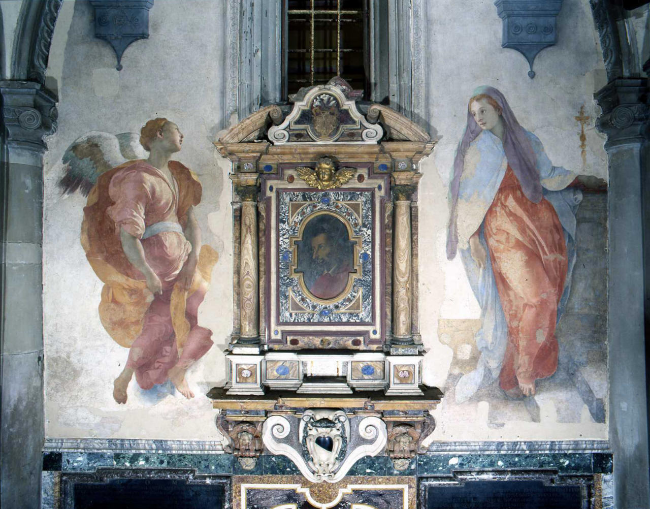 Annunciazione (dipinto) by Pontormo (sec. XVI)
