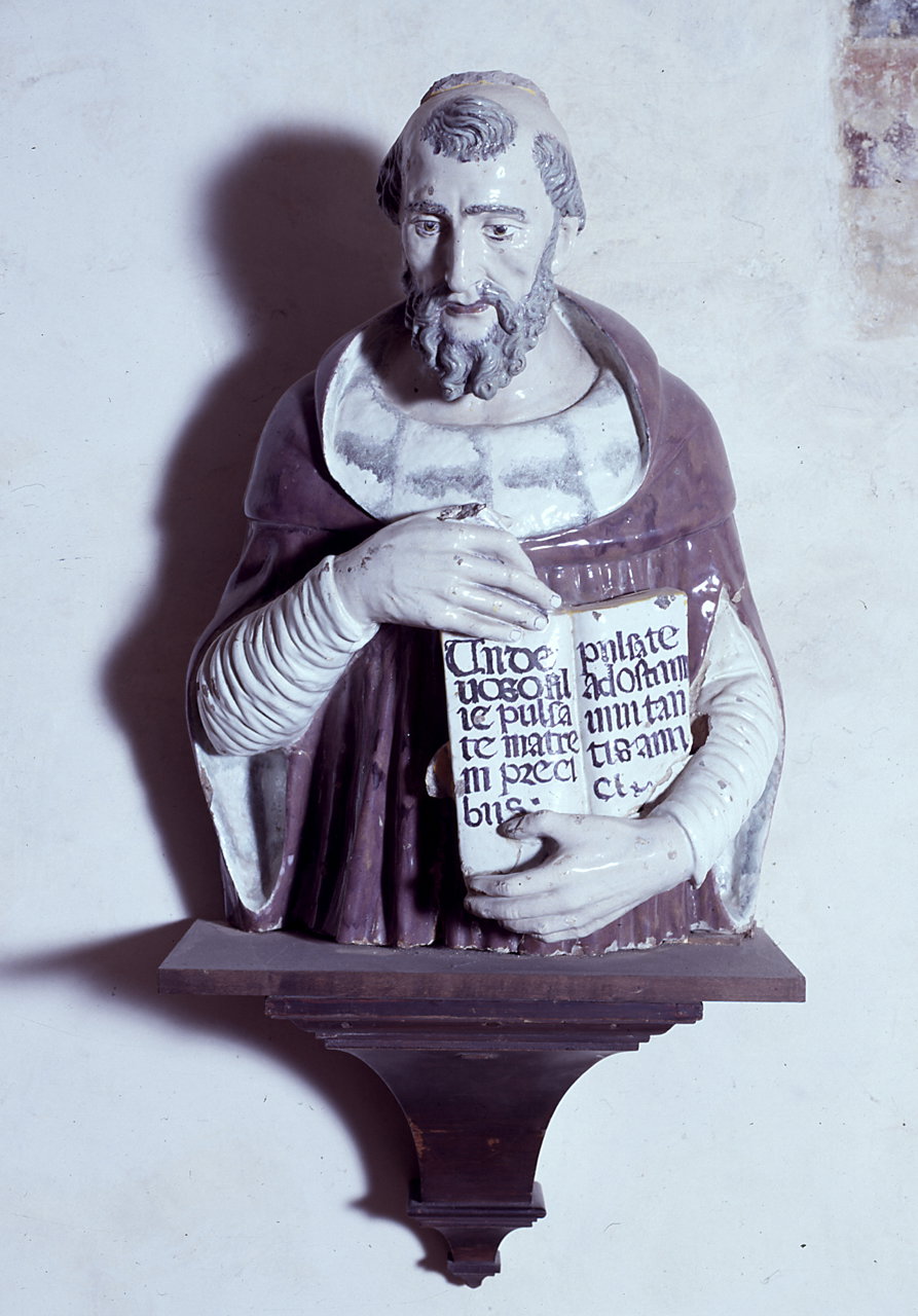 Santo (busto) by Della Robbia Giovanni (sec. XV)