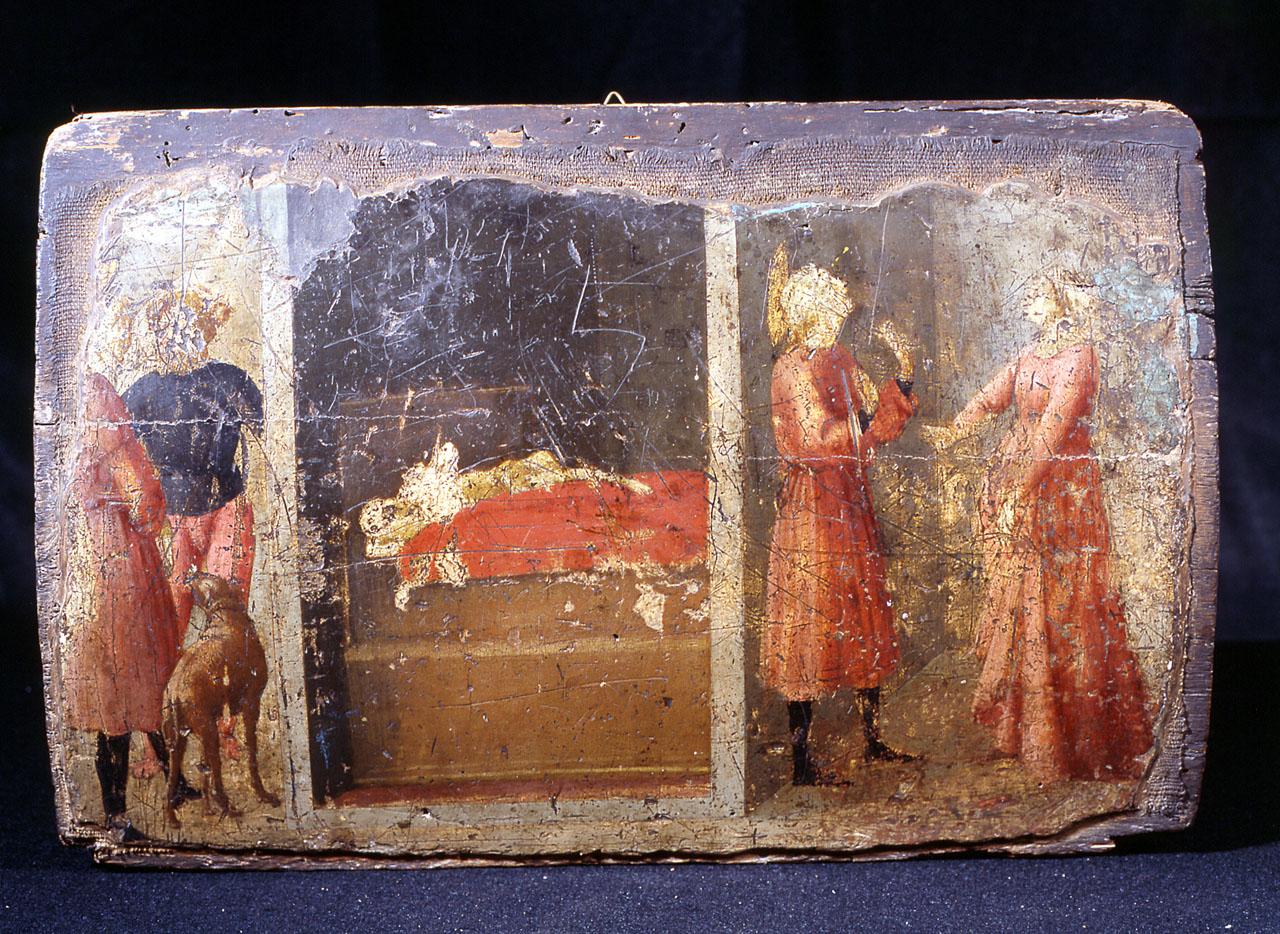 storie della vita di San Giuliano l'Ospedaliere (dipinto) by Masaccio (sec.
